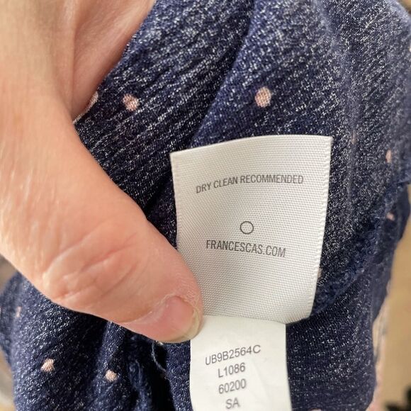 Francesca Floral Polka Dot Off Shoulder Batwing Top - Picture 6 of 16